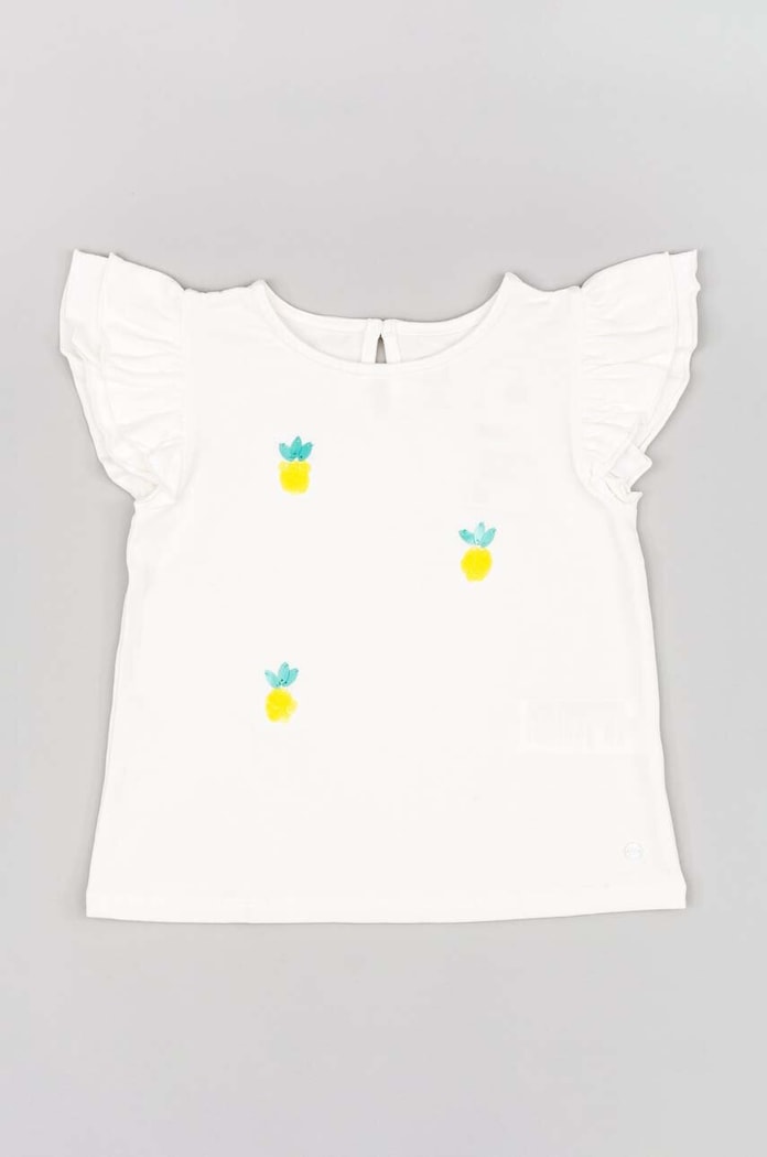 zippy tricou copii imprimeu alb ZKGAP0303.23043