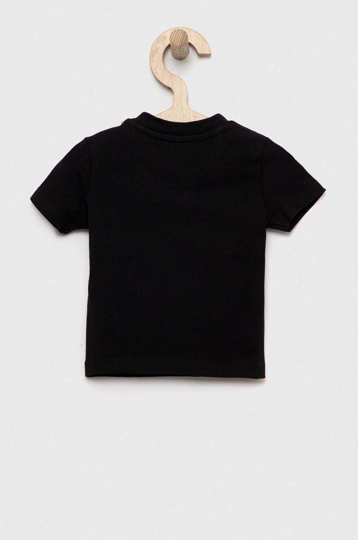 Παιδικό μπλουζάκι Calvin Klein Jeans IN0IN00001.PPYX μαύρο SS23