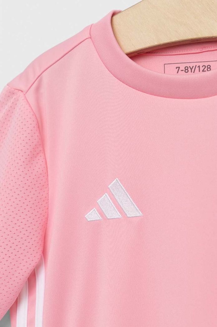 Chłopiec adidas Performance t-shirt dziecięcy TABELA 23 JSY IA9154 różowy