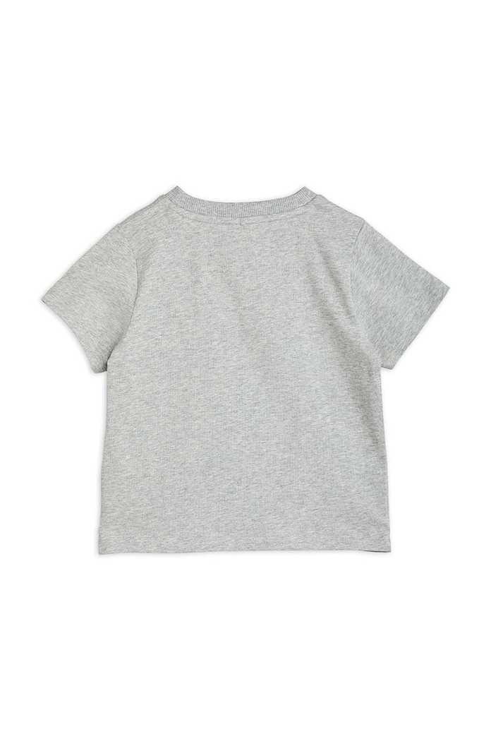 Mini Rodini tricou copii 2312012694 gri SS23