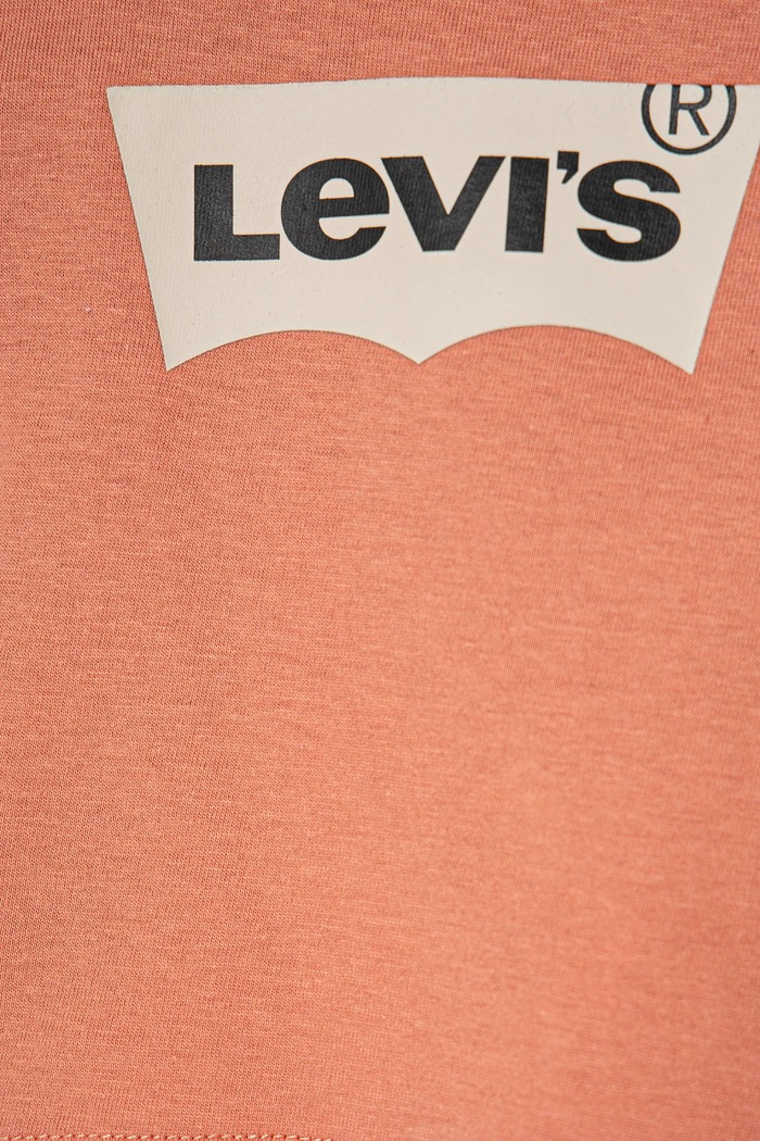Chłopiec Levi's t-shirt dziecięcy 6E8157 pomarańczowy