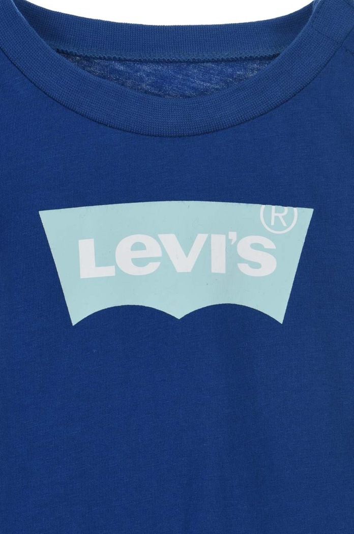 Levi's t-shirt dziecięcy niebieski 6E8157
