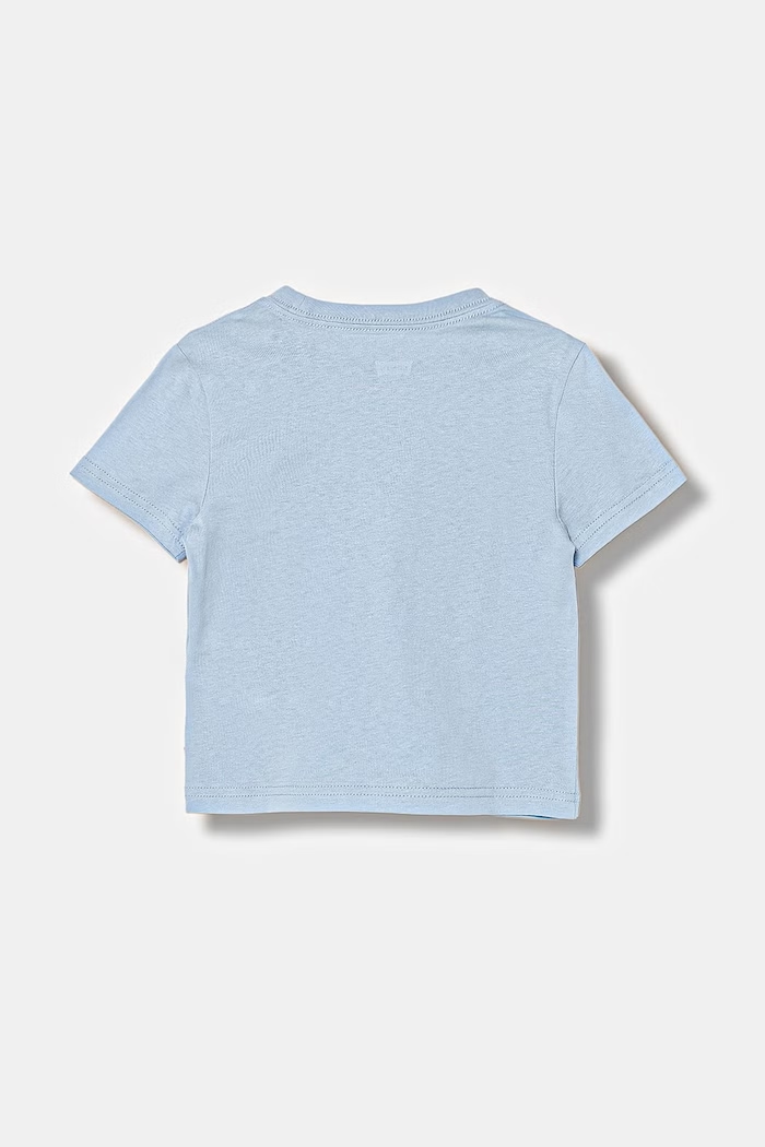 Levi's tricou de bumbac pentru copii 8E8157 albastru SS26
