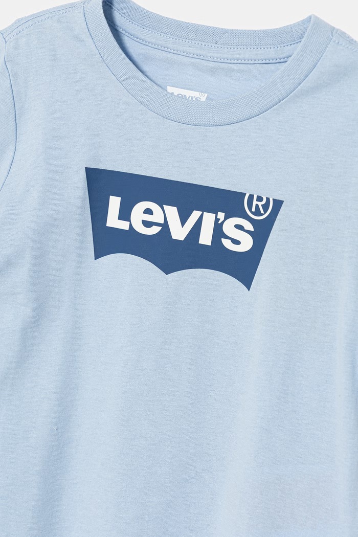 Băieți Levi's tricou de bumbac pentru copii 8E8157 albastru