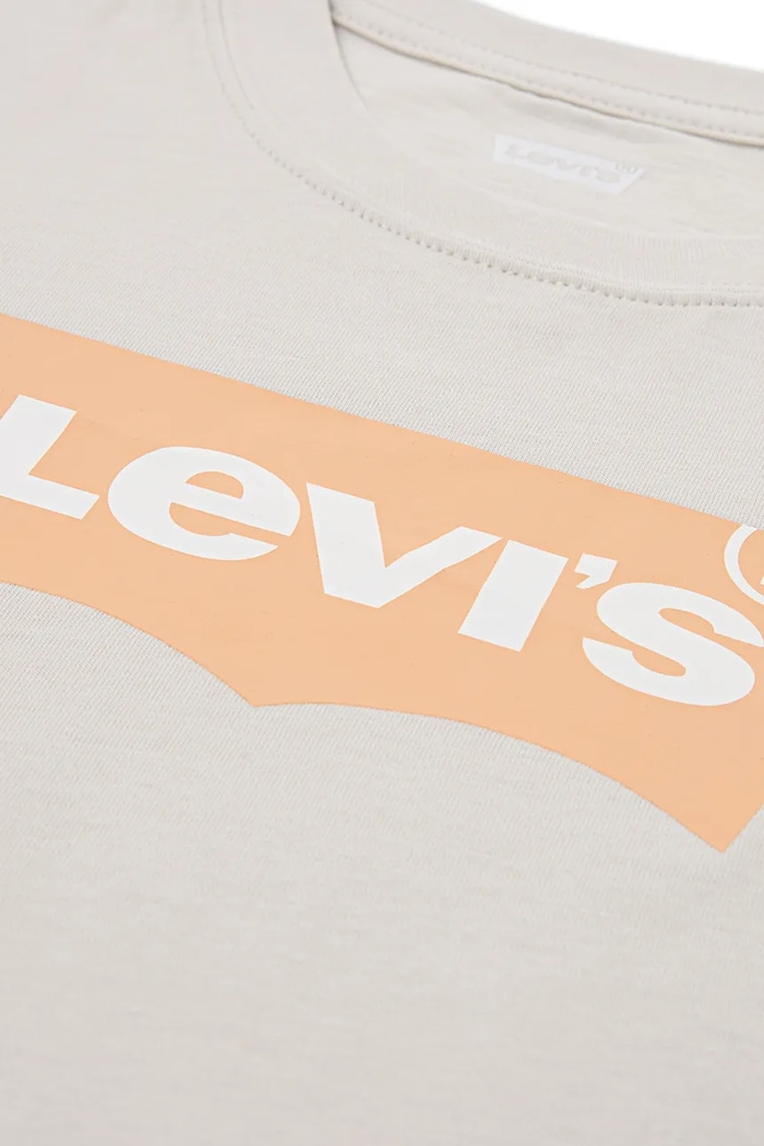 Băieți Levi's tricou de bumbac pentru copii 8E8157 bej