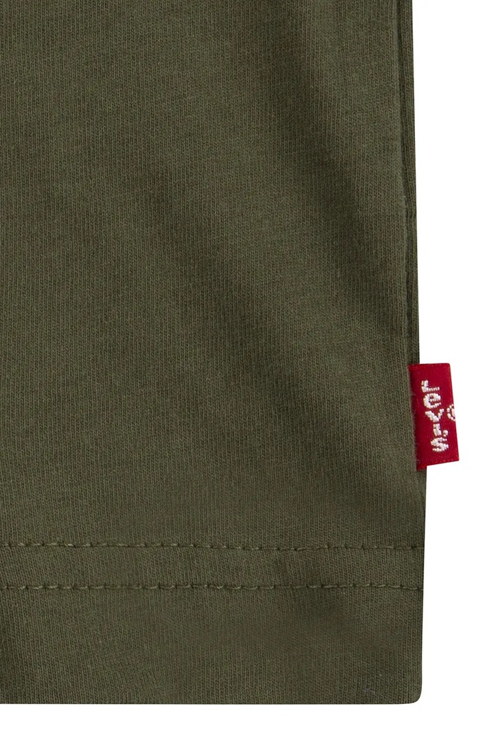 Тениска за деца от памук BATWING TEE Levi's 8E8157 зелен