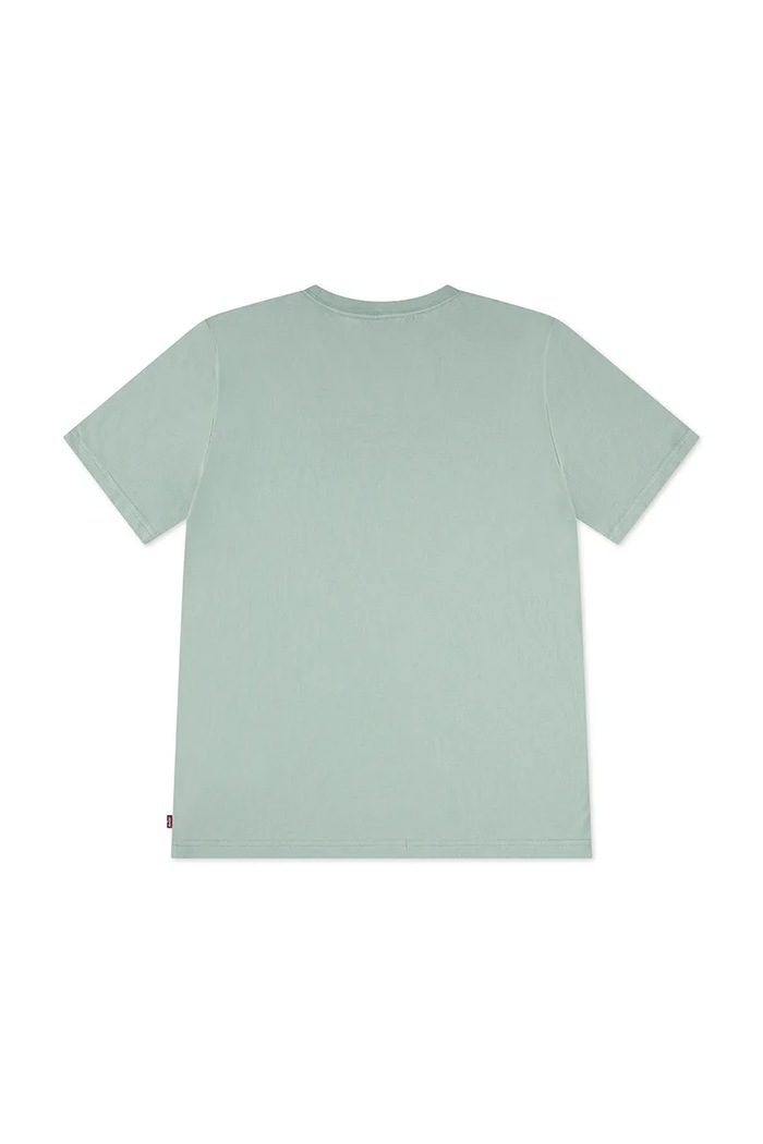 Detské bavlnené tričko Levi's 9E8157 zelená SS26