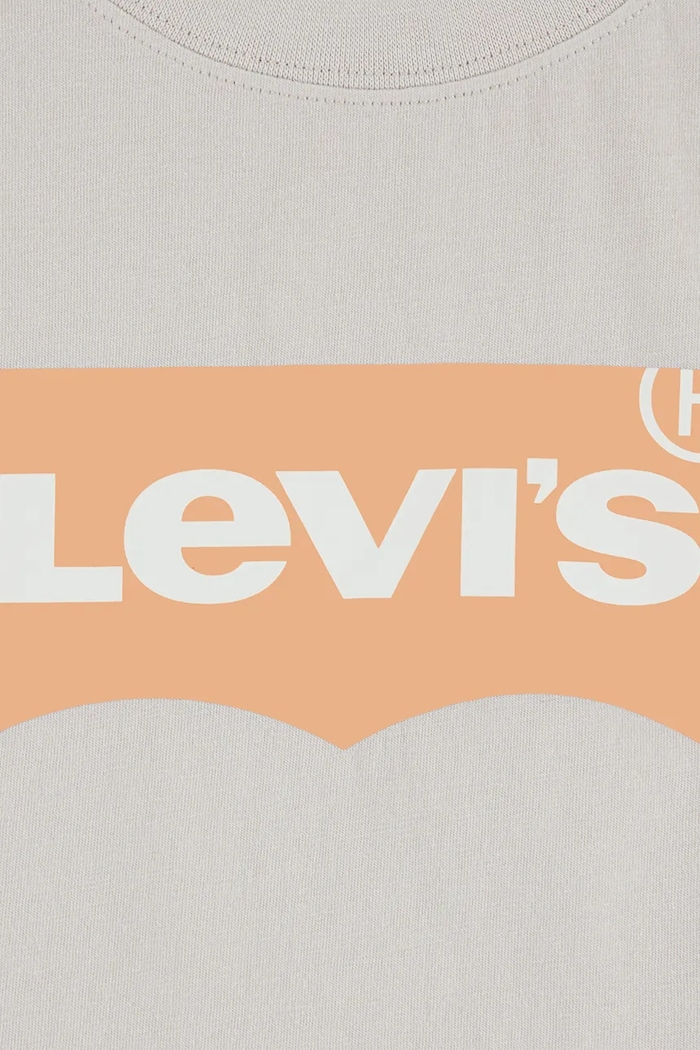Levi's tricou de bumbac pentru copii 9E8157 bej