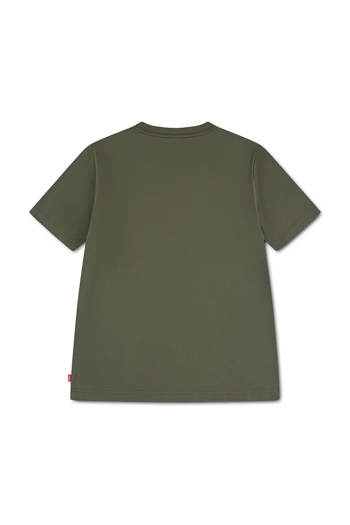 Levi's Тениска за деца от памук BATWING TEE 9E8157 зелен SS26