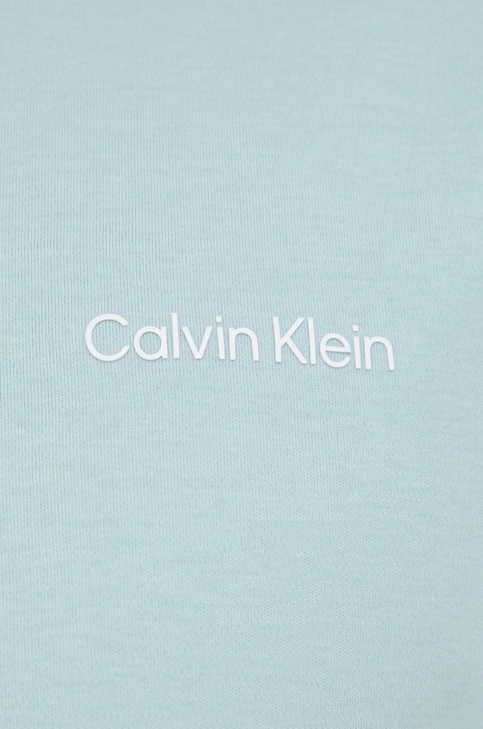 Βαμβακερό μπλουζάκι Calvin Klein K10K109894.PPYX πράσινο