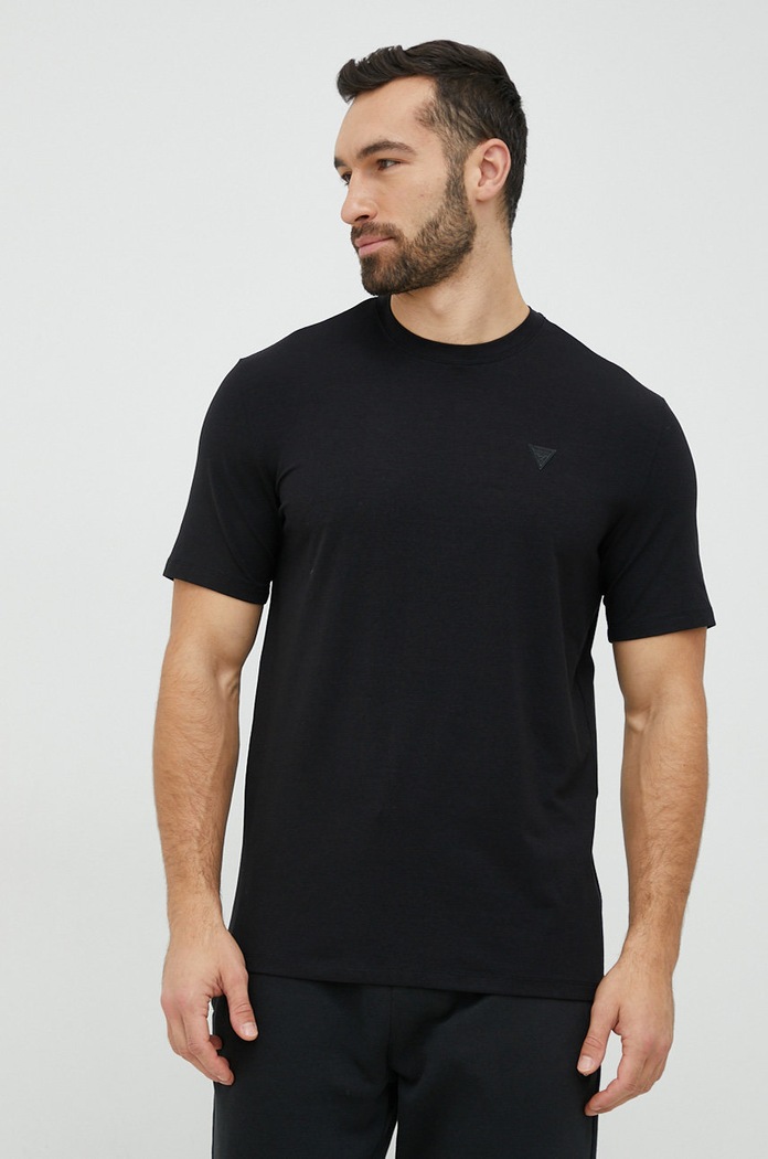 Guess tricou Z2YI12.JR06K negru SS26