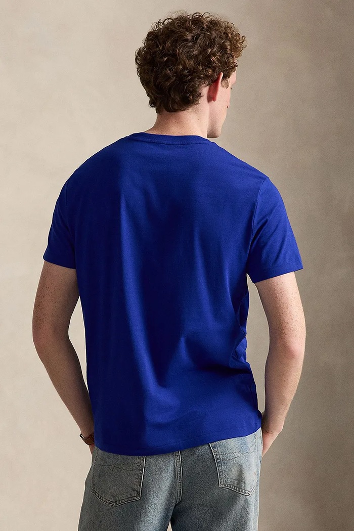 Polo Ralph Lauren basic tričko pánske bavlnené 710671438 fialová SS26