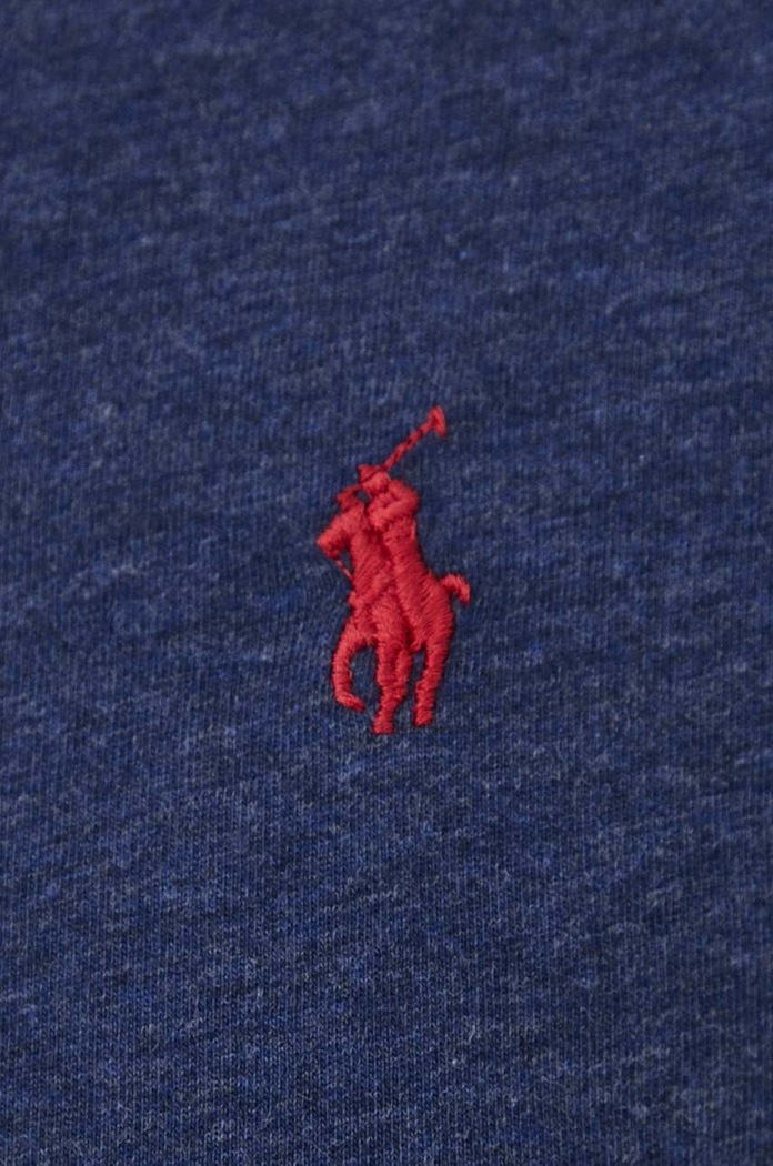 Polo Ralph Lauren βασικό t-shirt βαμβακερό ανδρικό σκούρο μπλε 710671438