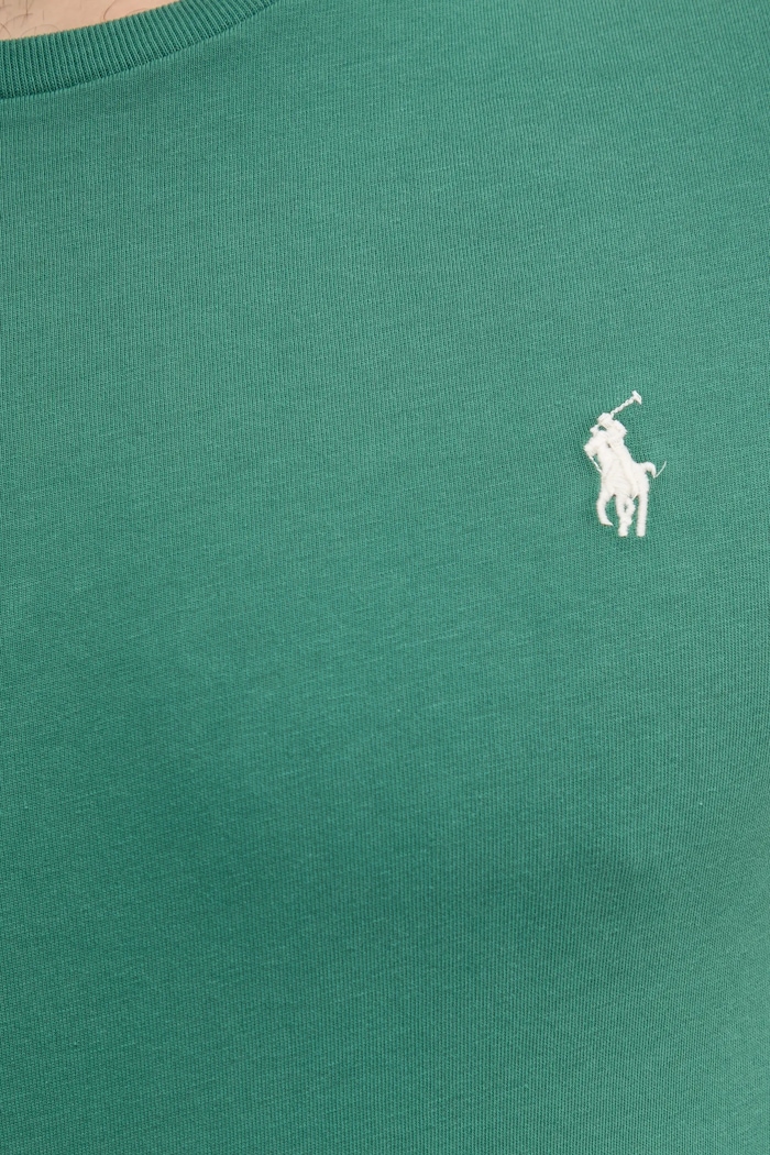 Polo Ralph Lauren Μπλουζάκι basic βαμβακερό ανδρικό 710671438 πράσινο