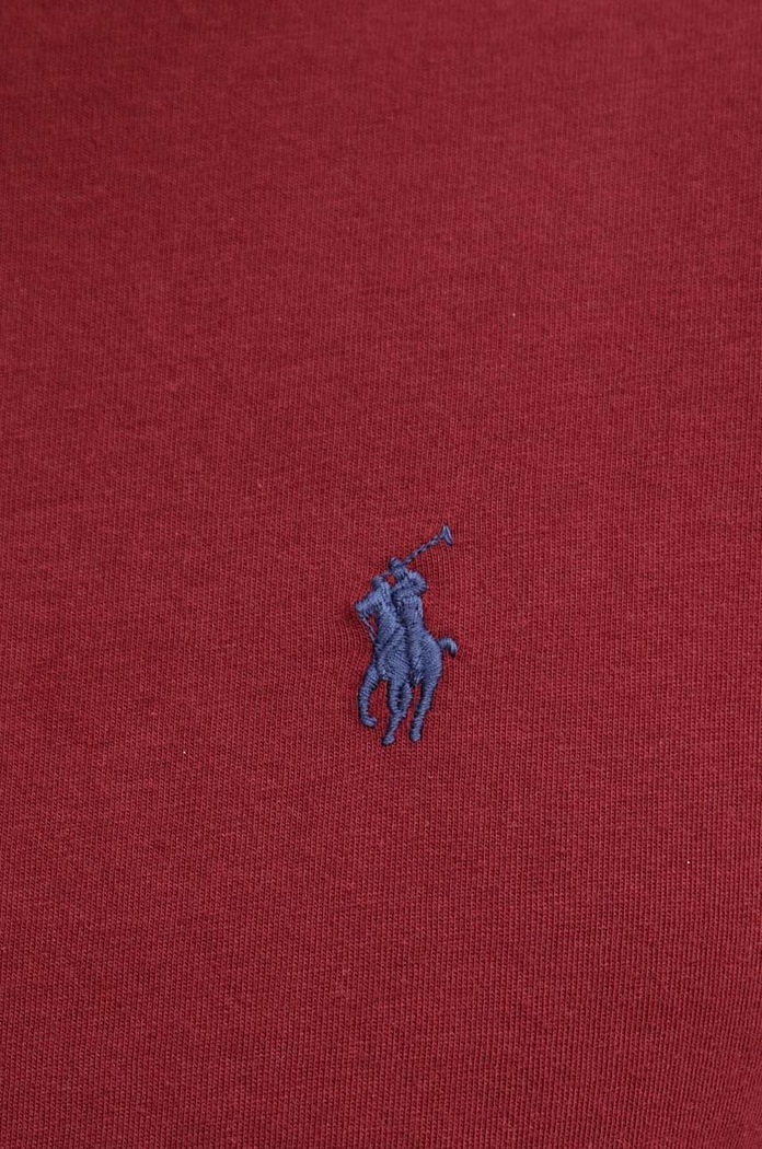 Polo Ralph Lauren T-shirt basic męski bawełniany 710671438 bordowy