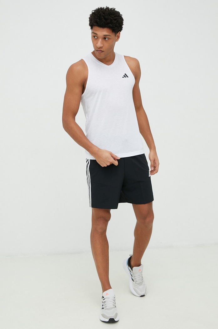 adidas Performance tricou de antrenament Train Essentials IC6947 alb SS23