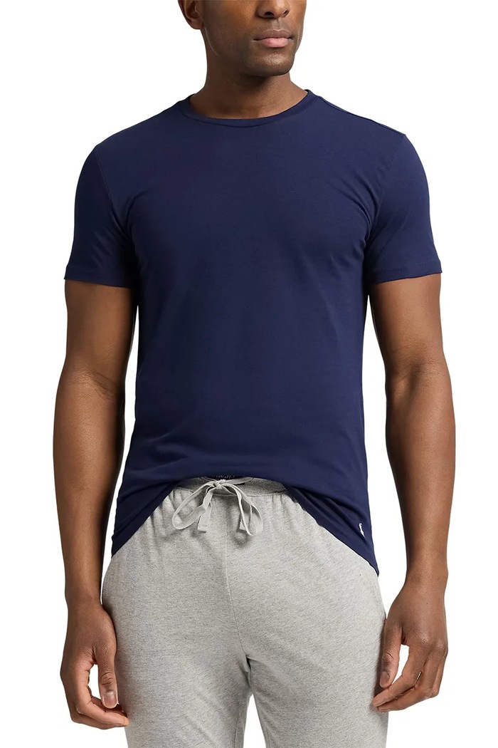 Polo Ralph Lauren basic tričko pánske bavlnené 3-pack 714830304 tmavomodrá SS26