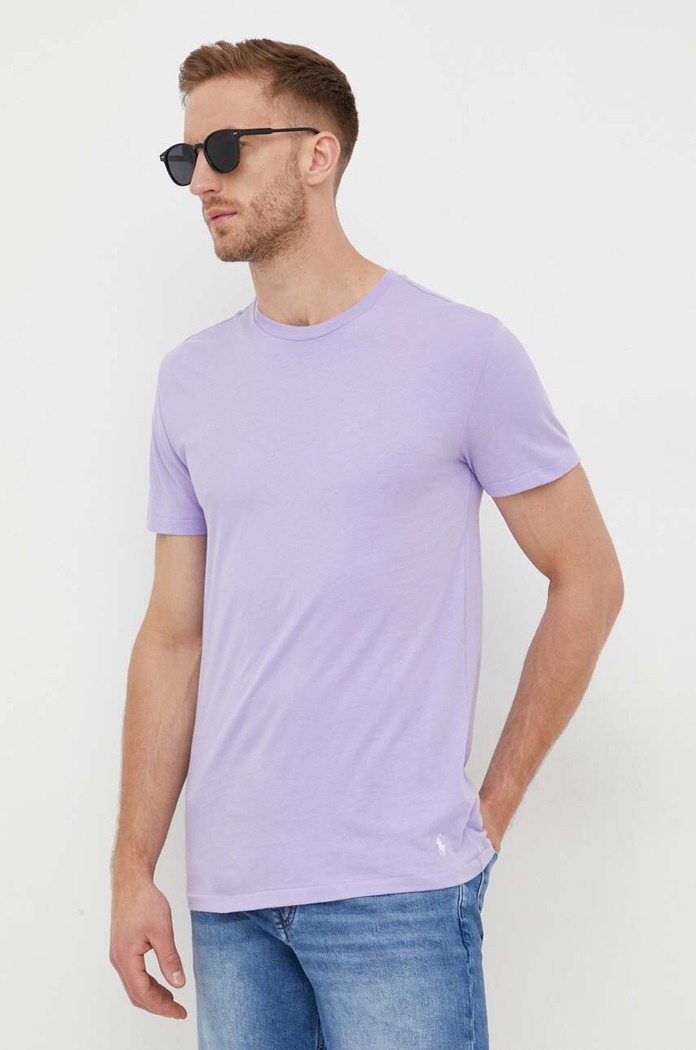 Polo Ralph Lauren basic tričko pánské bavlněné 3-pack 714830304 vícebarevná SS26