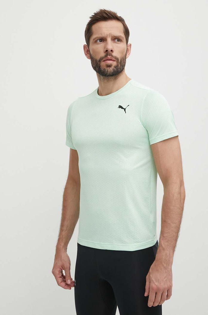 Tréninkové tričko Puma Favourite Blaster hladký zelená 522351