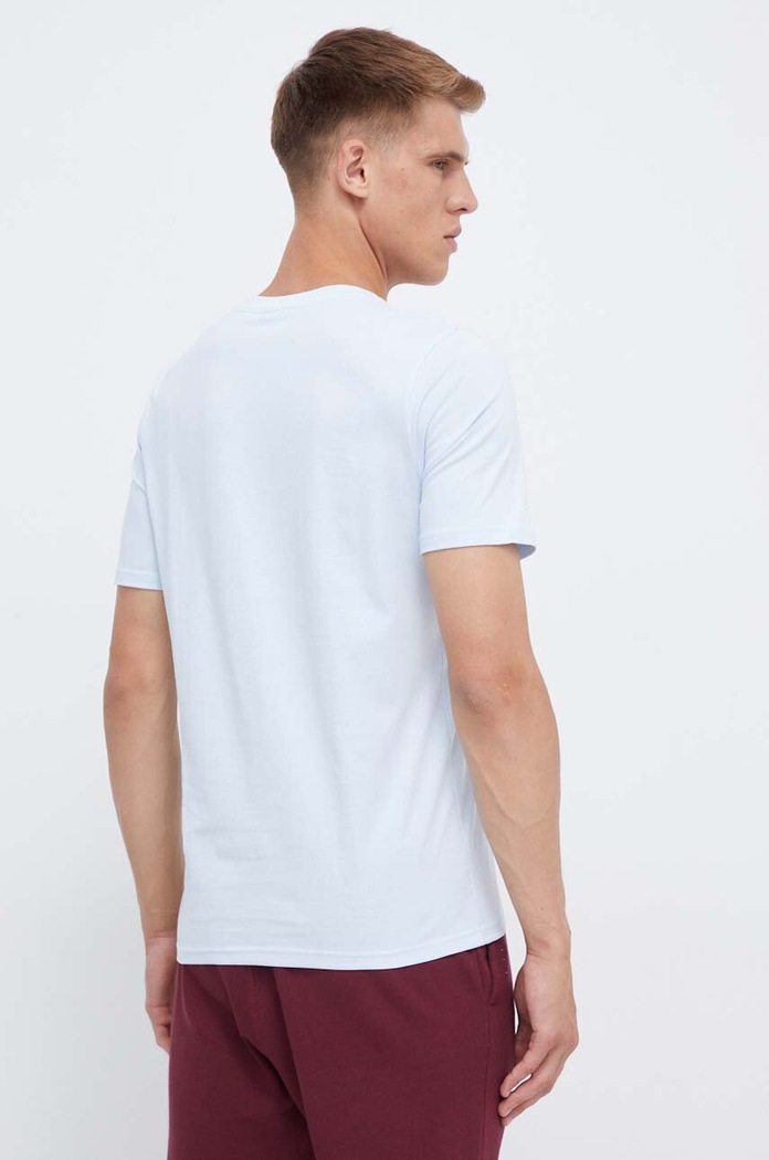 Puma t-shirt bawełniany 535587 niebieski AW23