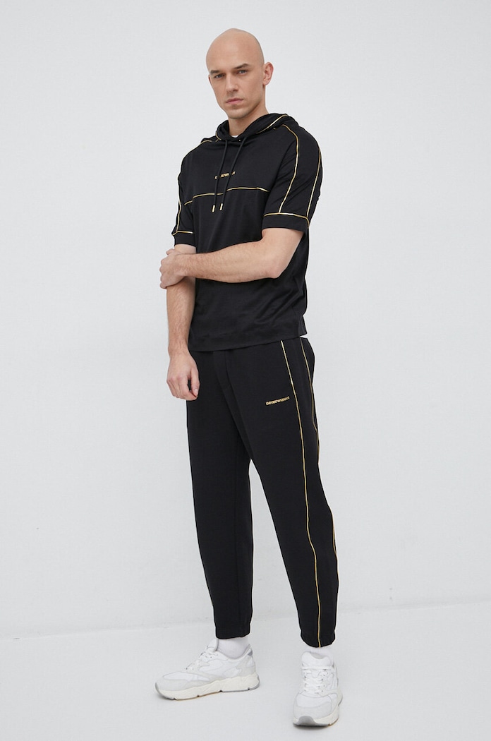 Emporio Armani t-shirt 3R1TL6.1JUVZ nero SS23