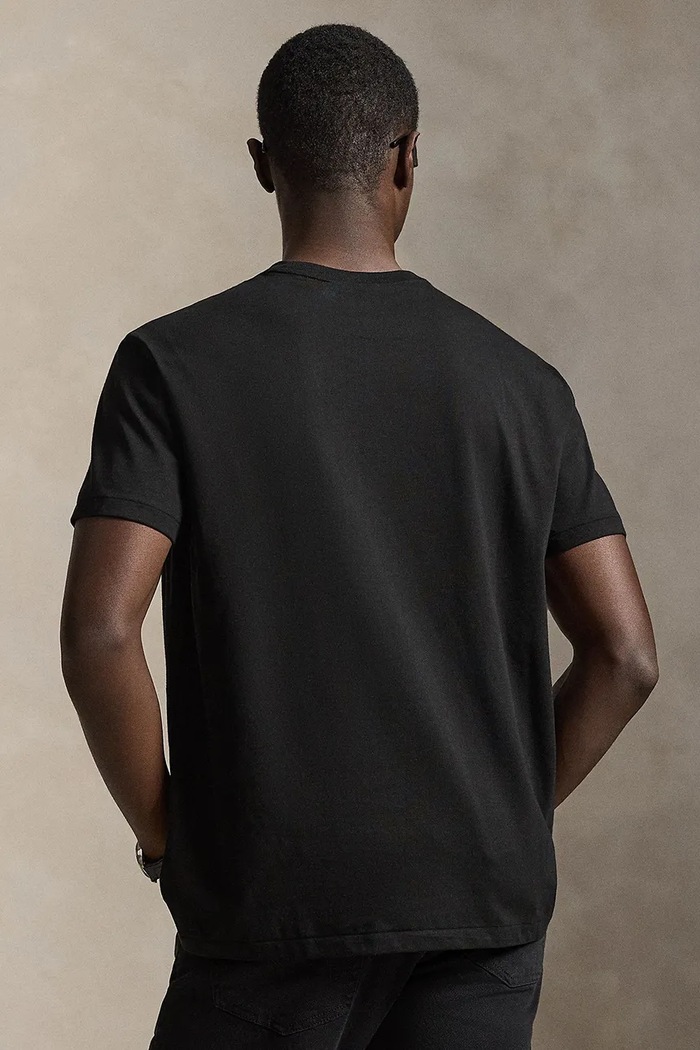 Polo Ralph Lauren cotton t-shirt 710707087 black SS26