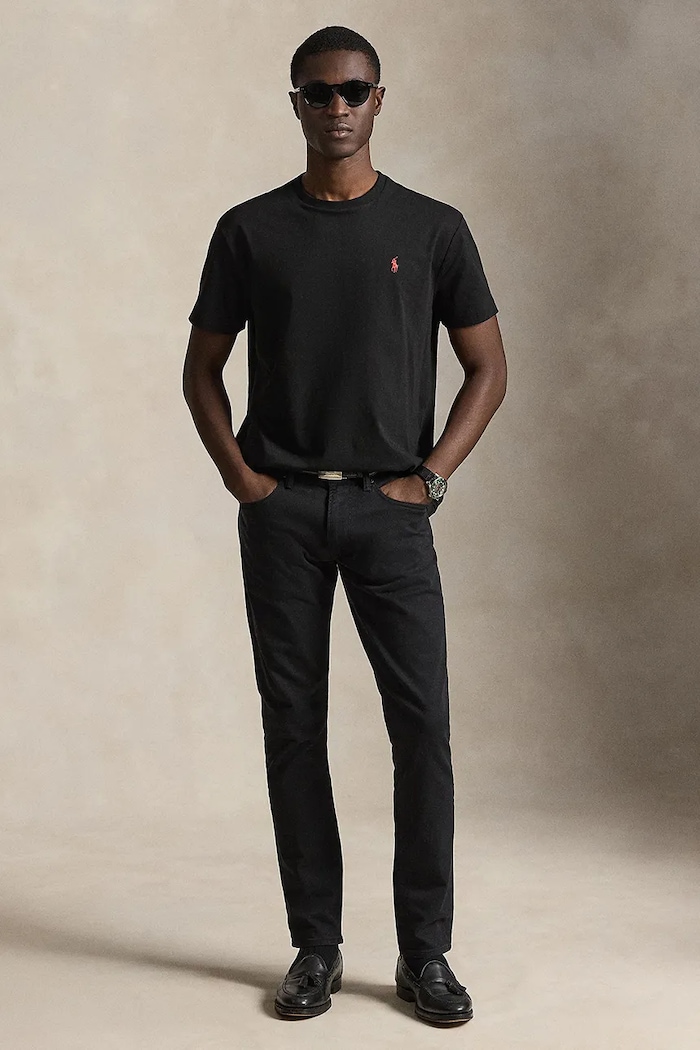Clothing Polo Ralph Lauren cotton t-shirt 710707087 black