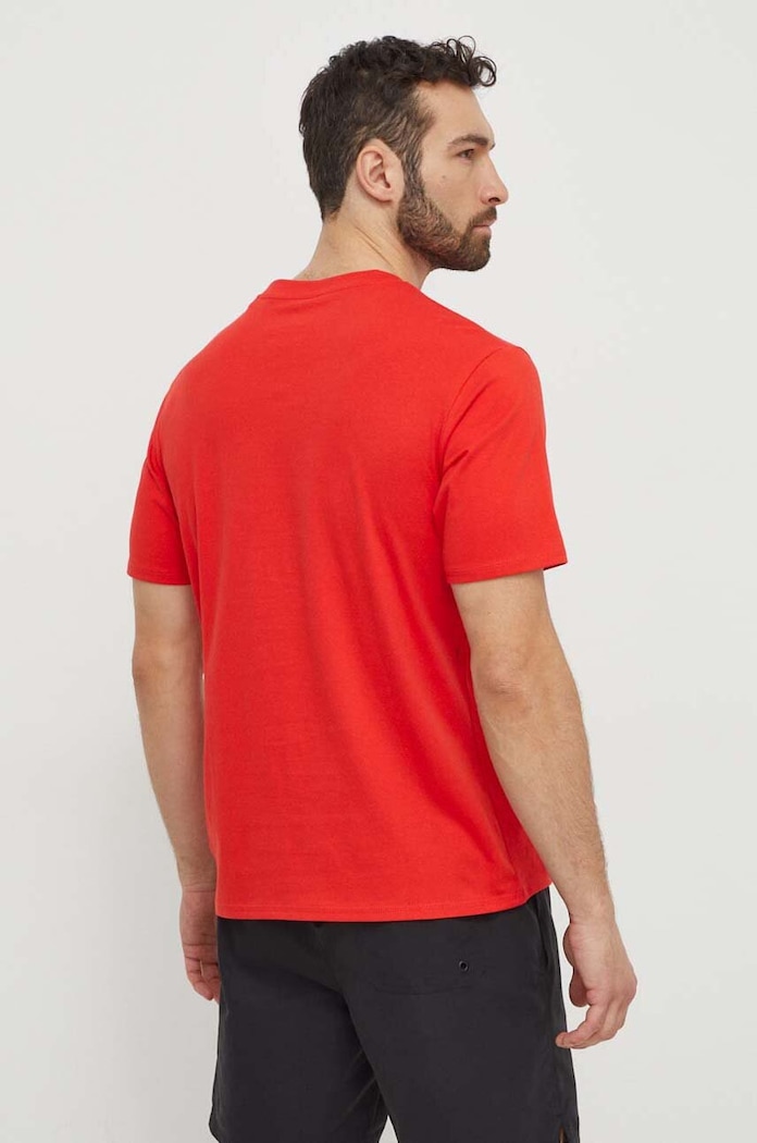 Odzież Guess t-shirt bawełniany F3GI00.K8HM0 czerwony