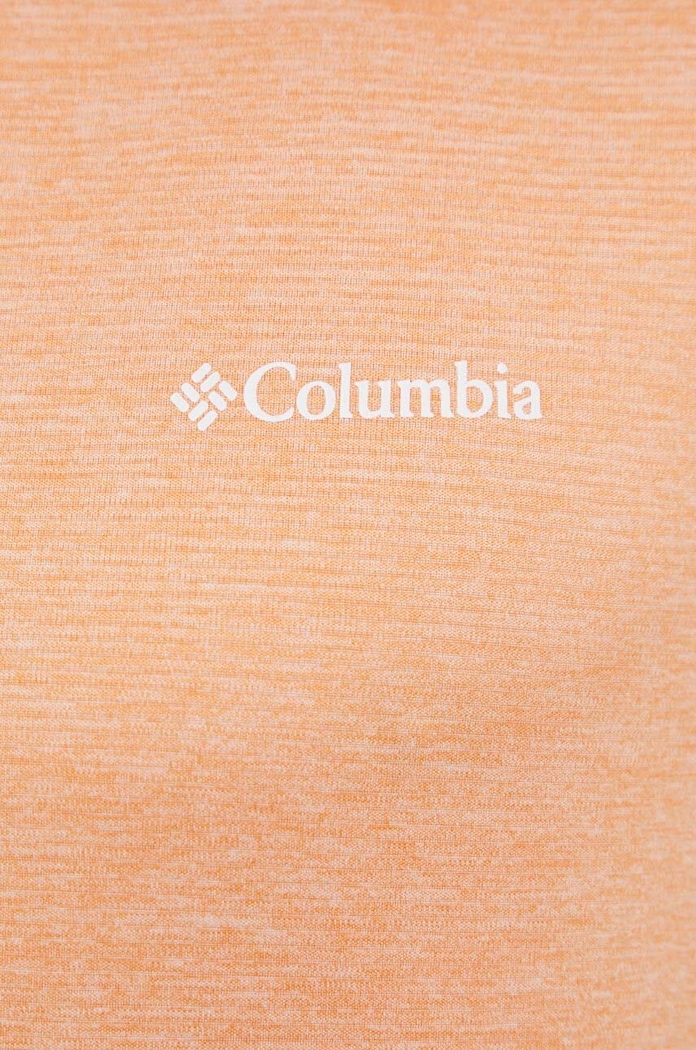 Columbia t-shirt sportowy Hike Hike 1990391 pomarańczowy