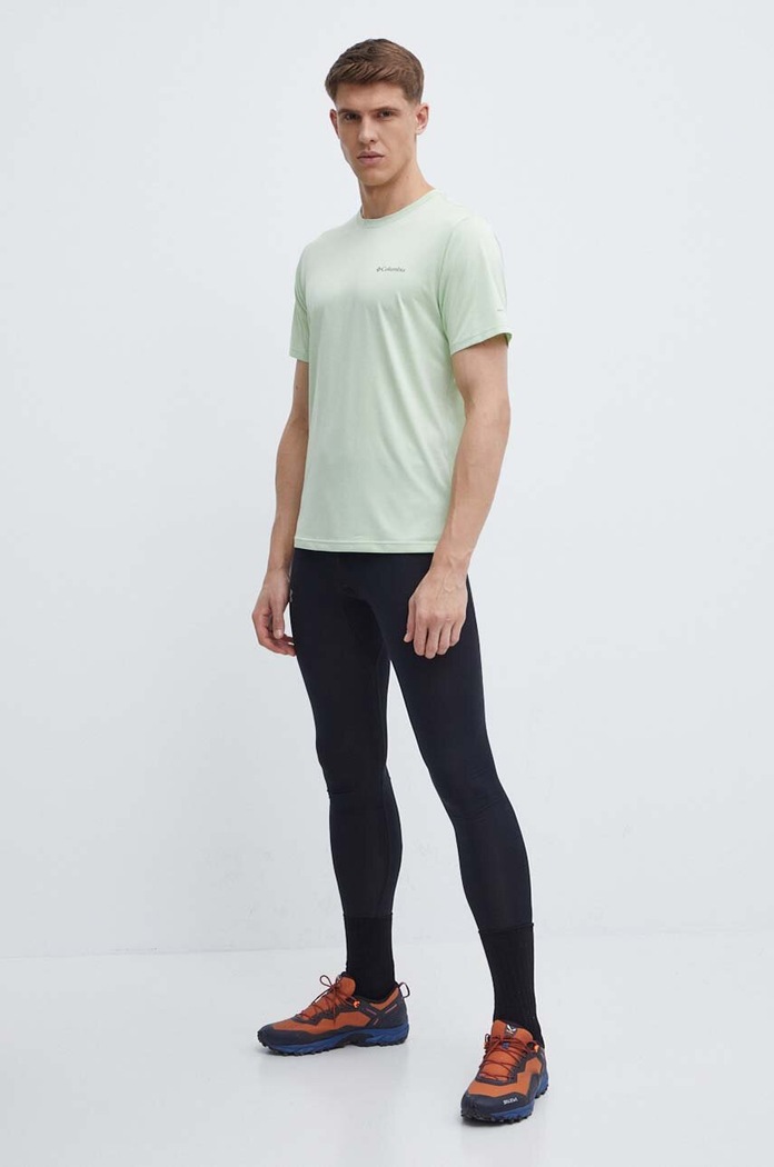 Columbia t-shirt sportowy Hike Hike 1990391 zielony SS26