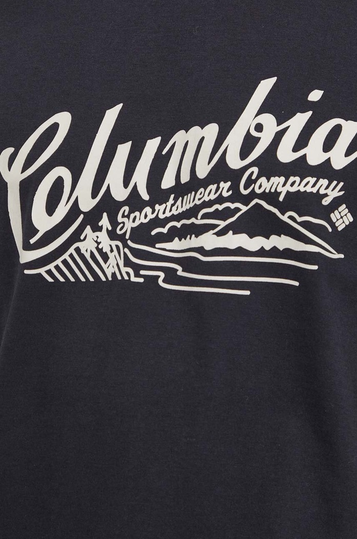 Columbia pamut póló Rockaway River 2022181 fekete