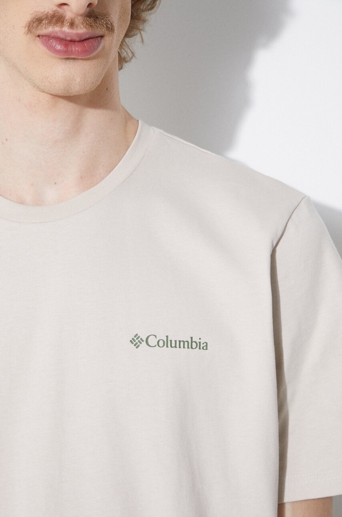 Columbia t-shirt bawełniany Explorers Canyon 2036451