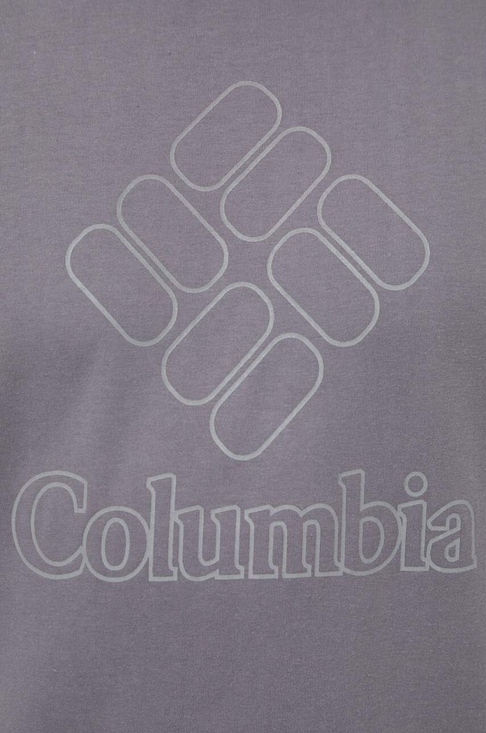 Sportovní triko Columbia Pacific Crossing II 2036472 šedá