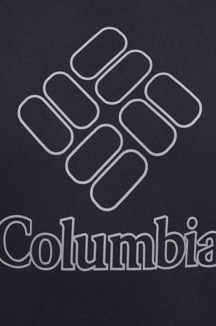 Columbia t-shirt sportowy Pacific Crossing II Pacific Crossing II 2036472 czarny