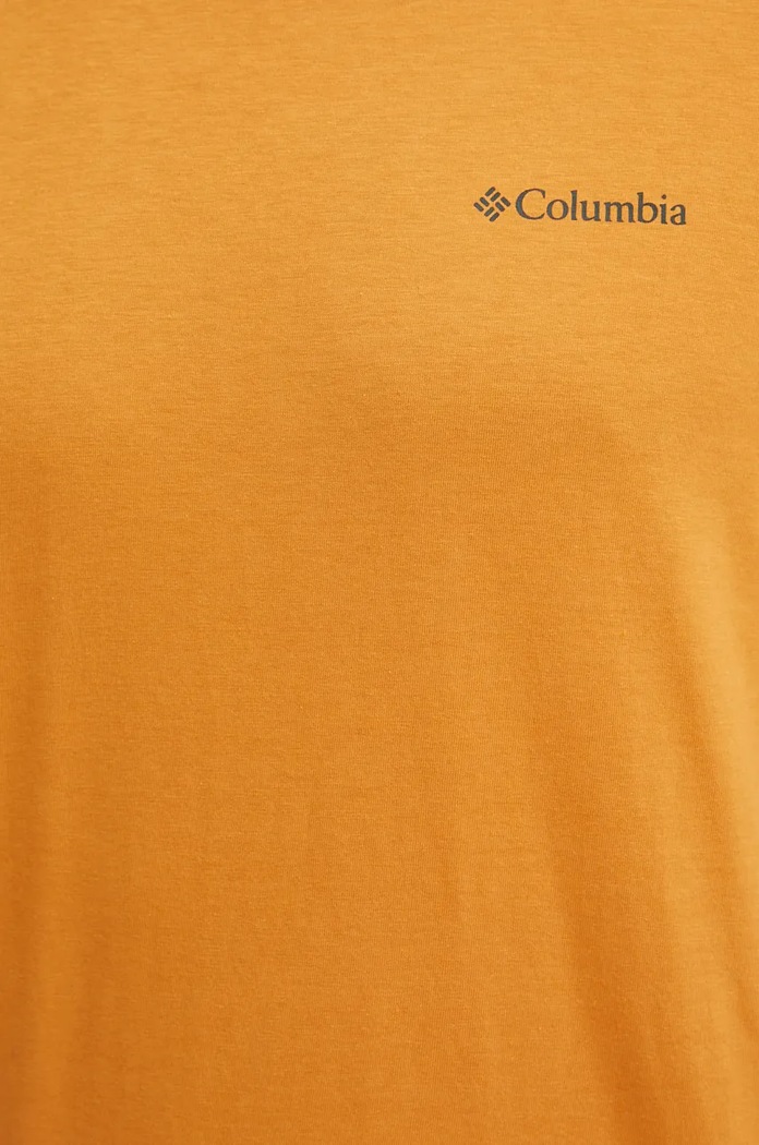 Pamučna majica Columbia 1834041.SS23 narančasta