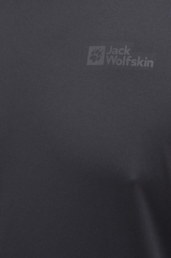 Αθλητικό μπλουζάκι Jack Wolfskin 10 1807072 μαύρο