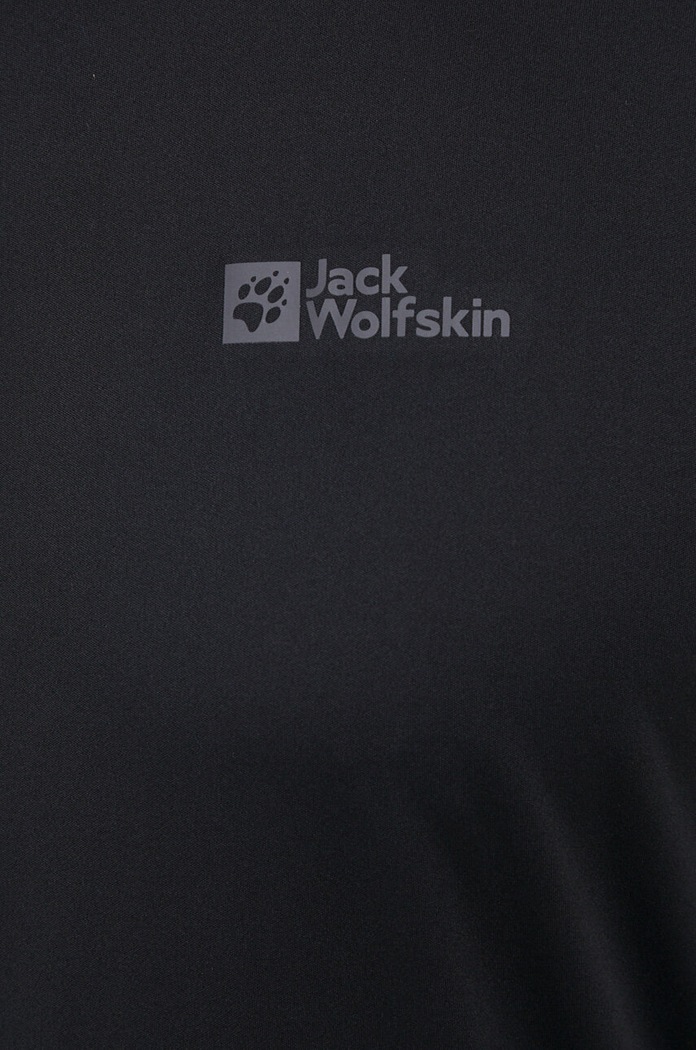 Jack Wolfskin tricou sport Tech negru 1807072