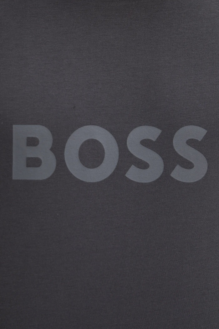 BOSS pentru bărbați din bumbac T-Shirt RN gri 50491706
