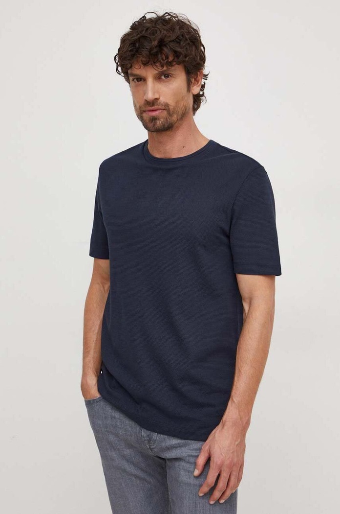BOSS tricou bărbătesc din bumbac Tiburt 240 bleumarin 50452680