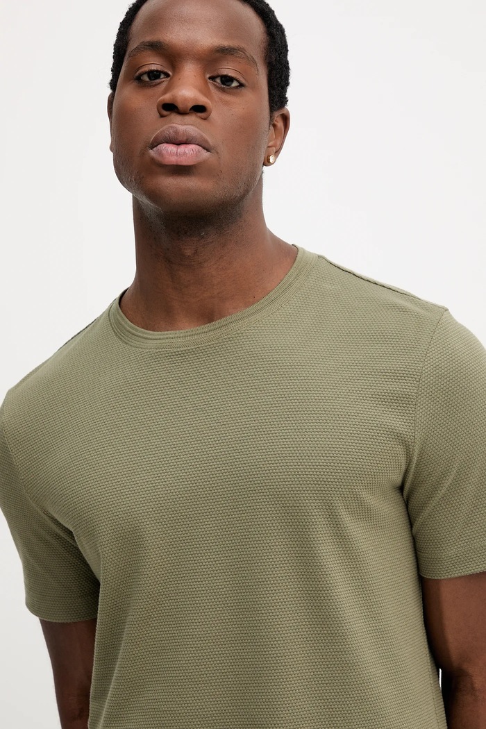 BOSS tricou bărbătesc cu bumbac Tiburt 240 verde 50452680