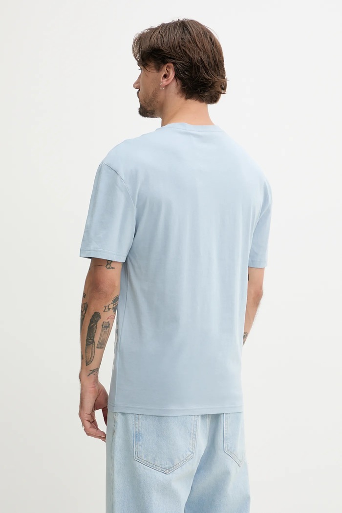 Îmbrăcăminte HUGO Tricou de plajă T-SHIRT RN RELAXED 50493727 albastru
