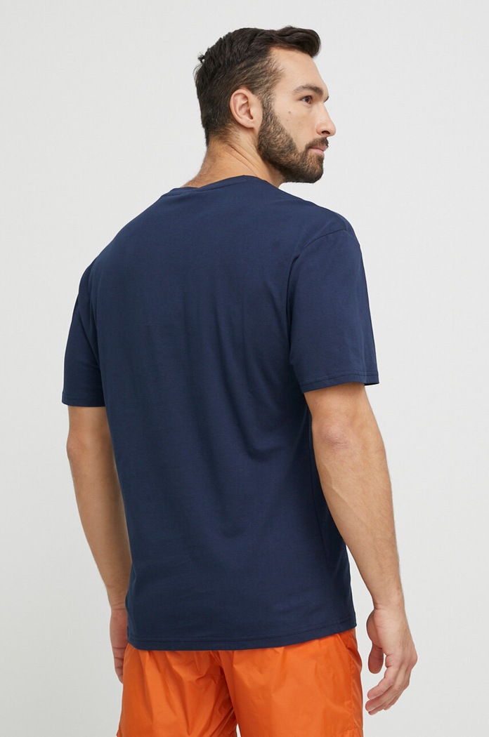 HUGO tricou de plajă T-SHIRT RN RELAXED 50493727 bleumarin AW25