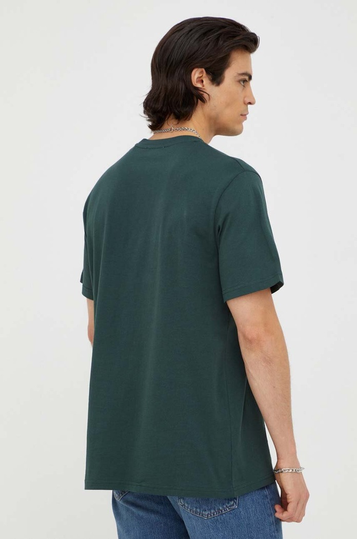 Odzież Les Deux T-shirt bawełniany LDM101113 zielony