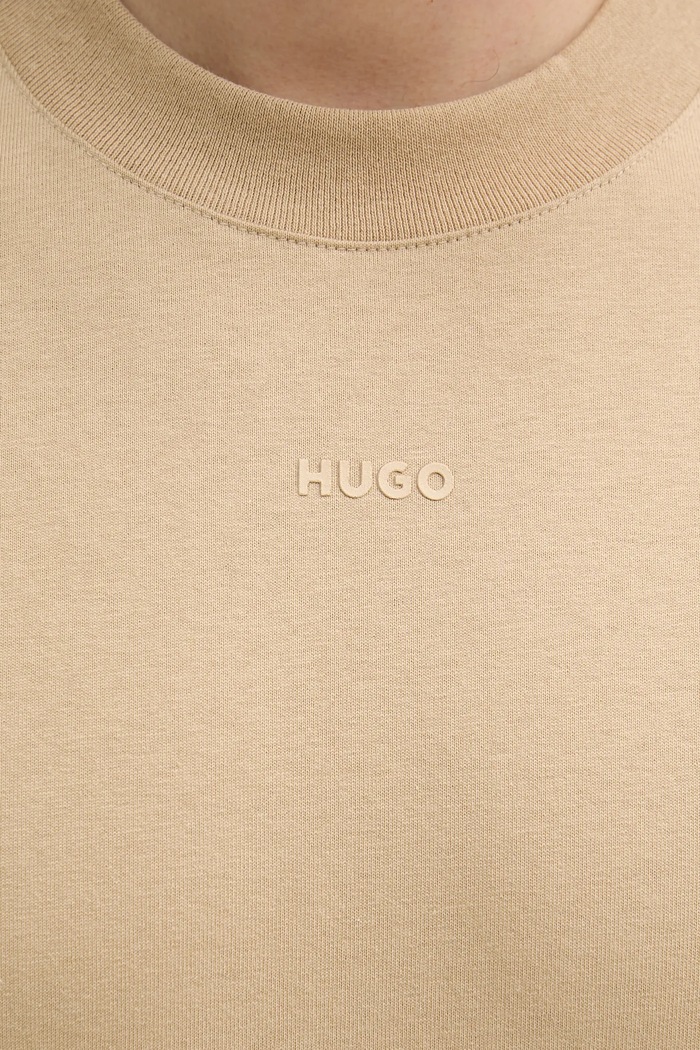 HUGO tričko pánske bavlnené Dapolino 50488330 zelená