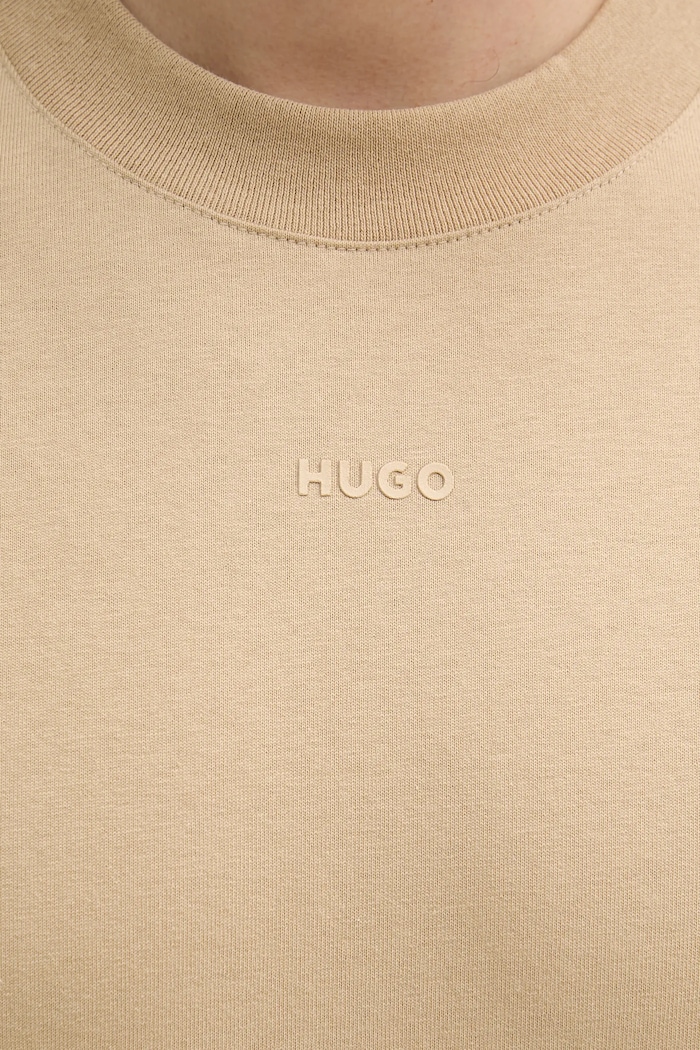 HUGO tričko pánske bavlnené Dapolino 50488330 zelená