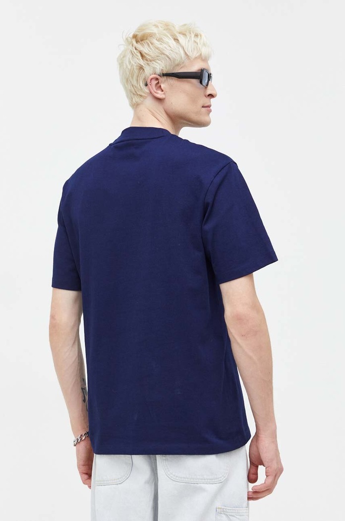 Odzież HUGO T-shirt męski bawełniany Dapolino 50488330 granatowy