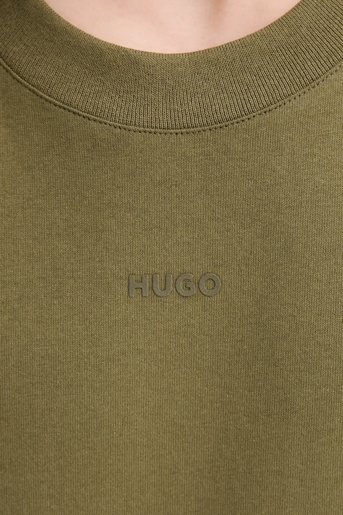 HUGO tričko pánske bavlnené Dapolino 50488330 zelená