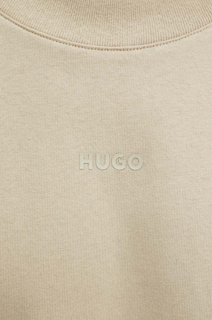 HUGO tričko pánské bavlněné Dapolino 50488330 béžová