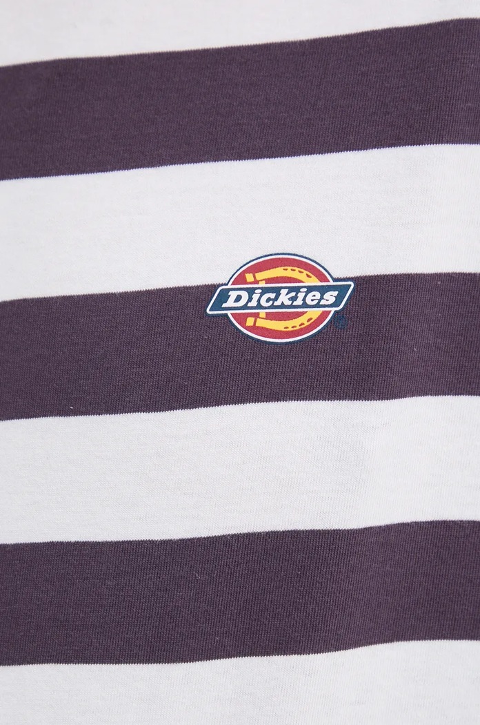 Bavlněné tričko Dickies DK0A4Y8YAF01 fialová
