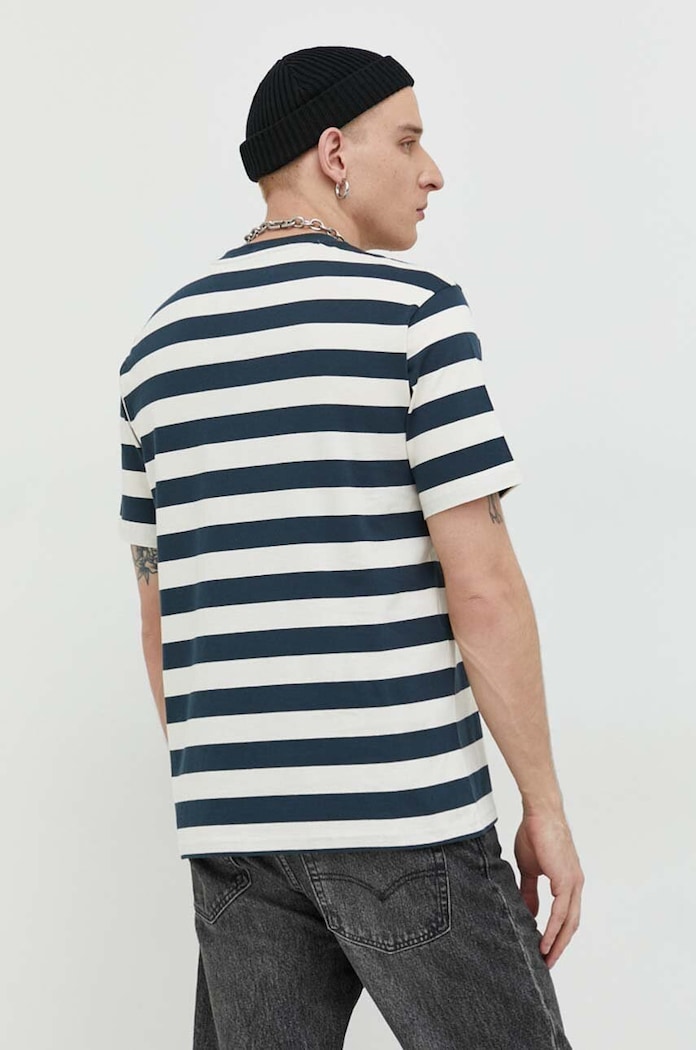 Odzież Dickies t-shirt bawełniany DK0A4Y8YAF01 granatowy